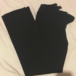 WHBM Black Legacy Sleek Boot Dress Pant